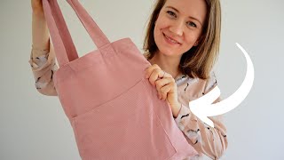 Naaien voor beginners – Basic tas 🌸 – Stap voor stap – Pelable [upl. by Llennaj275]