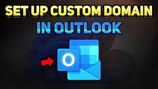 How to Connect Your Custom Email Domain to Outlook Tutorial [upl. by Filberto]