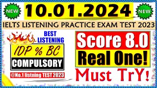 IELTS LISTENING PRACTICE TEST 2024 WITH ANSWERS  10012024 [upl. by Arturo]