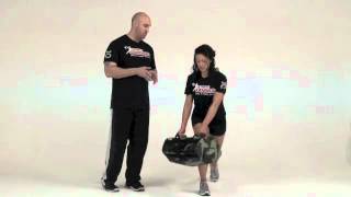 Ultimate Sandbag Exercises Rotational Lunge Lower Body amp Core Exercise [upl. by Baun]