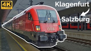 Train Trip Report  Klagenfurt to Salzburg with EC 112 [upl. by Elwaine996]