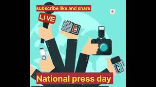 National Press day November 16th [upl. by Anyat625]