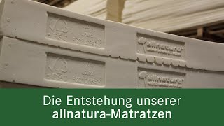 Matratzenherstellung in Deutschland  So entsteht eine hochwertige Matratze [upl. by Hooge]