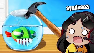 SALVA al pez 🐟 🔨 EXTREMO 2  paolazplay [upl. by Elmer470]