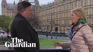 Protesters chant Soubry is a Nazi during live BBC News interview [upl. by Neened949]