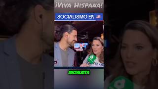 🚨LA GENTE AL OIR SOCIALISMO SALE CORRIENDO🇺🇸 estadosunidos trump politica socialismo [upl. by Mcnamee496]