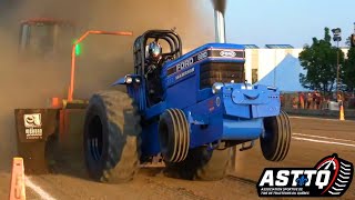 Tractor Pulling 2024 Pro Farm Tractors at Expo de Saint Hyacinthe ASTTQ 2024 by JC Pulling Videos [upl. by Onairpic]