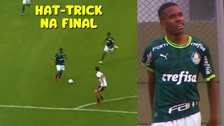 CRIA DA ACADEMIA DESTRUIU NO SUB 17 E MOSTROU O SEU POTENCIAL  Estevão vs São Paulo [upl. by Alioz]