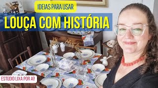 DICAS DE MESA POSTA antiguidades mesaposta recebercomcharme cozinhafofa [upl. by Gnanmos]