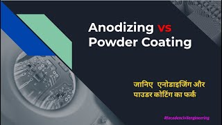 Anodizing Vs Powder Coating ll एनोडाइजिंग और पाउडर कोटिंग का फर्क facade anodizing powdercoat [upl. by Jemy]