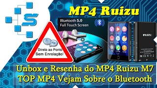 Unbox e Resenha do MP4 Ruizu M7 TOP MP4 Vejam Sobre o Bluetooth [upl. by Nylrahc]