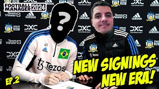 Managerial Overhaul Squad Signings and Tactics  Journeyman Ep 2 ⚽  FM 2024 📝🎮 [upl. by Weissman]