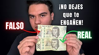 OPERADOR Bancario te ENSEÑA a detectar billetes FALSOS [upl. by Riddle]