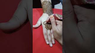 Khaleeji mehndi khaleejimehndi youtubeshorts mehandi [upl. by Adnuahsar134]