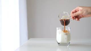 Simple Iced Latte with Delonghi [upl. by Pirri]