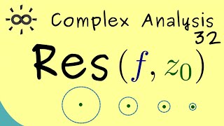 Complex Analysis 32  Residue [upl. by Cherri18]