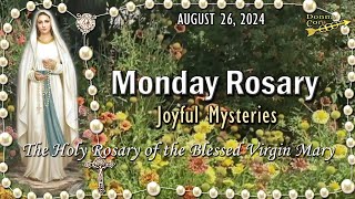 🌹MONDAY Rosary🌹Joyful Mysteries of the Holy Rosary AUGUST 26 2024 Scenic Scriptural [upl. by Aierbma]