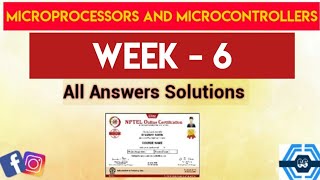 Microprocessors And Microcontrollers Week 6 Quiz Answer Solution  NPTEL 2024 [upl. by Eelyram380]