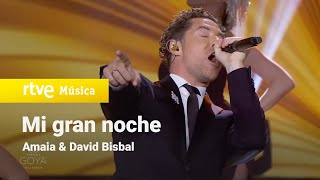 Amaia amp David Bisbal  quotMi gran nochequot Los Goya 2024 [upl. by Fairfax834]