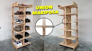 Como hacer MODERNA ZAPATERA con PALETS [upl. by Buttaro]