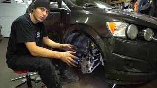 How to Replace Brake Pads  Chevrolet Sonic 2013 [upl. by Dix]