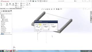 Whats New in SOLIDWORKS 2016  Weldments [upl. by Duwalt]