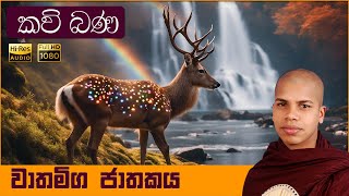 Wathamiga Jathakaya  වාතමිග ජාතකය කවි බණ  Sinhala Kavi Bana  Ven Udalamaththe Nandarathana Thero [upl. by Ailemor]