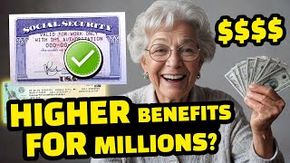 💰 Good News for Seniors 🔔 Ready for Potentially Higher Benefits 🚀 [upl. by Leunam]