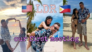 LDR  MEETING FOR THE FIRST TIME ✨ AMERICAN FILIPINA ❤️✨ [upl. by Annahsad599]