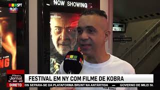 FESTIVAL EM NY COM FILME DE KOBRA  SPT TELEVISION SIC INTERNACIONAL [upl. by Gavrilla]