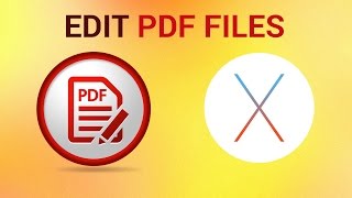 How To Edit PDF on Mac [upl. by Fawn]