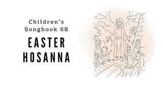 Easter Hosanna  LDS Primary Song Sing Along [upl. by Narol]