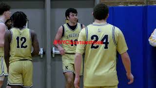 CHSAA Brooklyn Queens Boys Basketball Playoffs First Round Holy Cross v Xaverian 02 19 2024 [upl. by Powell]