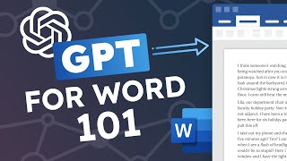 How to use ChatGPT into Microsoft Word a beginner’s guide 101 [upl. by Shelman]