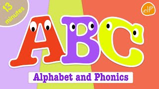 Alphabet Song and ABC Phonics Collection for Kids by ELF Learning  ELF Kids Videos [upl. by Aneahs]