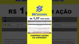 BBSE3 CUSTA R 3400 E VAI PAGAR R 137 EM DIVIDENDOS  COMPRAR AGORA OU ESPERAR bbse3 bbas3 [upl. by Rania]