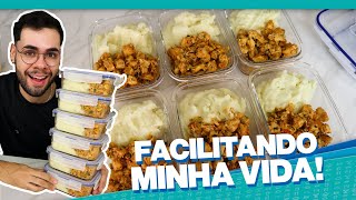 MARMITAS FIT PRA SEMANA  CARDÁPIO COMPLETO SIMPLES FÁCIL E DELICIOSO [upl. by Brinna]