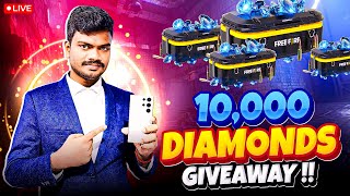 PVS FUN CUSTOM GIVEAWAYS LIVE  Free Fire Live Tamil  PVS BACK PlayGalaxy [upl. by Meli896]