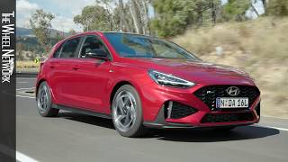 2025 Hyundai i30 N Line Premium  Ultimate Red  Driving Interior Exterior Australia [upl. by Aicrag]