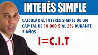 INTERÉS SIMPLE Explicación y Ejemplos  Interés Bancario [upl. by Toddie212]