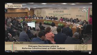 Diálogos Nacionales para la Reforma del Poder Judicial [upl. by Noed]