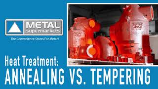 Annealing vs Tempering  Metal Supermarkets [upl. by Jarietta]