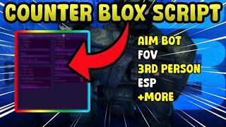 BEST✅ROBLOX COUNTER BLOX SCRIPT🔥 ESP AIMBOT NEVER MISS A SHOT [upl. by Lyn]