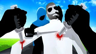 We Became ASSASSINS in Virtual Reality  Stabby VR [upl. by Ahsenet705]