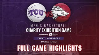 Full Game Highlights Arkansas Razorbacks vs TCU A Thrilling Mens Basketball Showdown 🏀🔥 [upl. by Maitland]