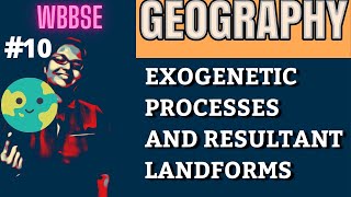 GLACIAL EROSIONAL LANDFORMS 1  WBBSE  CHAPTER 1  GEOGRAPHY  PART 10 [upl. by Mccallum]