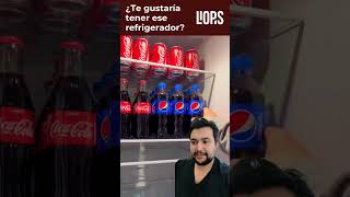 Refrigerador para los amantes del refresco coca pepsi refresco cocina viral kitchen soda [upl. by Kresic]