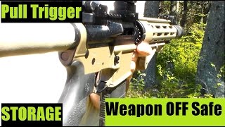 Leave AR15 OFF SAFE and PULL TRIGGER Store the AR platform [upl. by Meredith]