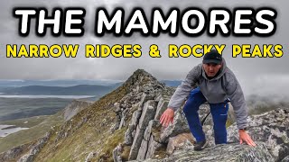 Epic Scottish Ridge Hike 4 Munros Overnighter Mamores Adventure [upl. by Eldwin]