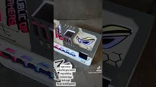 vga cover colorful gtx 1660 rog edition custom logo led argb by pc modif garut [upl. by Unhsiv]